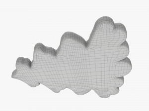 Christmas cookie fir tree 03 3D Model
