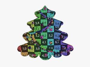 Christmas cookie fir tree 03 3D Model