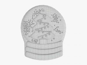 Christmas cookie fir tree 04 Modelo 3D