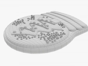 Abeto de galletas navide&ntilde;as 04 Modelo 3D