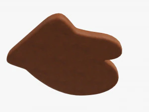 Christmas cookie glove 3D Model