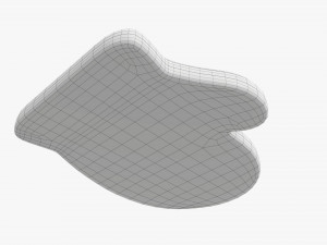Christmas cookie glove 3D मॉडल