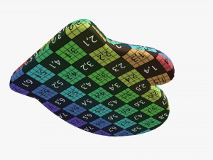 Christmas cookie glove 3D मॉडल