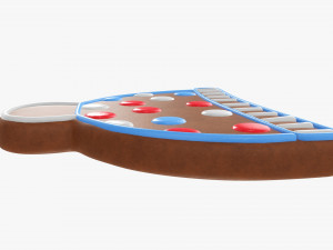 Christmas cookie hat Modelo 3D