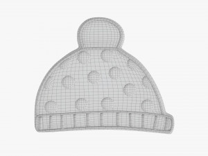Christmas cookie hat Modelo 3D