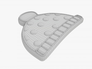 Christmas cookie hat Modelo 3D