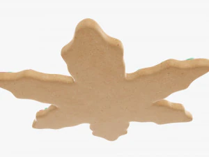 Christmas cookie snowflake 3D Model