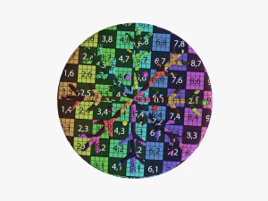Christmas cookie snowflake 02 3D Model