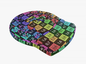 Mu&ntilde;eco de nieve de galleta navide&ntilde;a 3 Modelo 3D