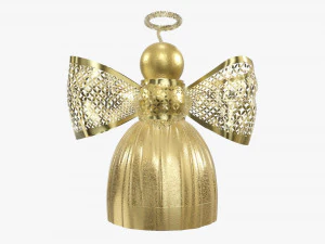 Christmas decoration angel 3D Model