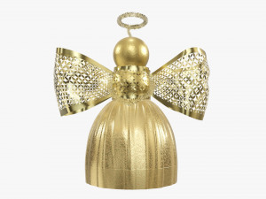 Christmas decoration angel 3D मॉडल