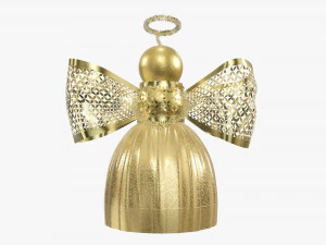 Christmas decoration angel 3D Model