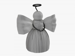 Christmas decoration angel 3D मॉडल