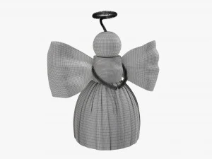 Christmas decoration angel 3D Model