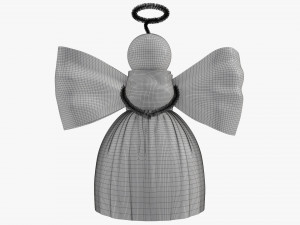 Christmas decoration angel 3D मॉडल