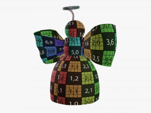 Christmas decoration angel 3D Model