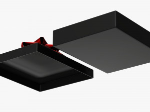 Christmas gift card in box 01 Modelo 3D