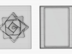 Christmas gift card in box 01 Modelo 3D