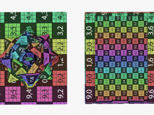 Christmas gift card in box 01 Modelo 3D