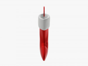 Christmas gift stocking 01 Modelo 3D