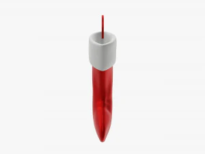 Calcet&iacute;n de regalo de Navidad 01 Modelo 3D