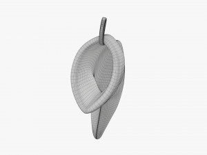Christmas gift stocking 01 Modelo 3D