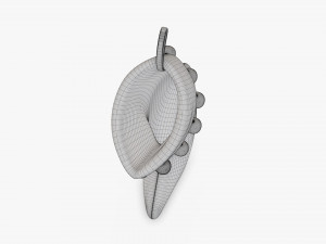 Christmas gift stocking 02 Modelo 3D