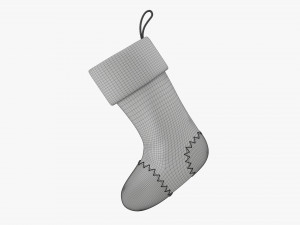 Christmas gift stocking 03 Modelo 3D