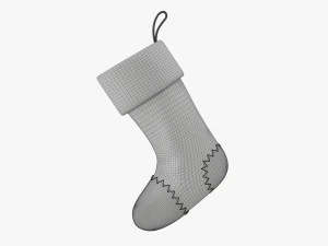 Meia de presente de Natal 03 Modelo 3D