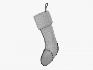 Christmas gift stocking 03 Modelo 3D