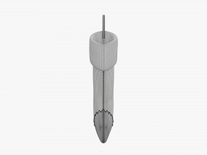 Christmas gift stocking 03 Modelo 3D