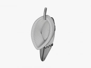 Christmas gift stocking 03 Modelo 3D