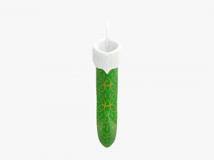 Christmas gift stocking 04 Modelo 3D