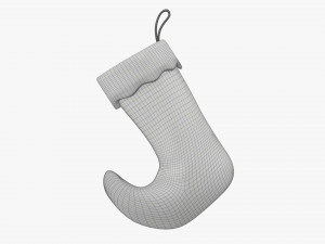 Christmas gift stocking 04 Modelo 3D