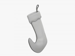 Christmas gift stocking 04 Modelo 3D