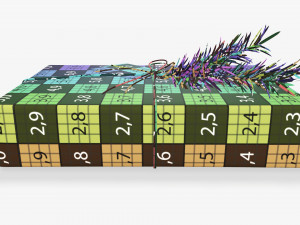 Christmas gift wrapped 05 Modelo 3D