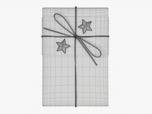Christmas gift wrapped 07 3D 模型