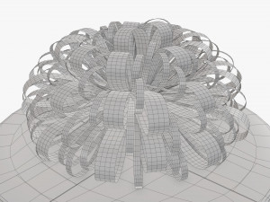 Christmas gift wrapped 09 Modelo 3D