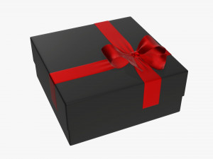 Christmas gifts wrapped 02 3D Model