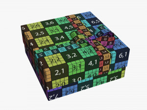 Christmas gifts wrapped 02 Modelo 3D
