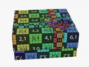 Christmas gifts wrapped 02 Modelo 3D