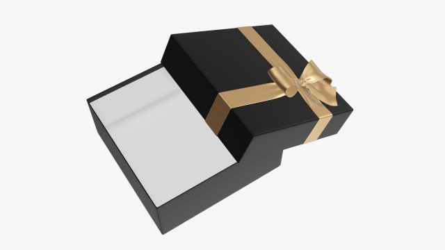Christmas gifts wrapped 03 Modello 3D .c4d .max .obj .3ds .fbx .stl .blend 
