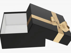 Christmas gifts wrapped 03 3D Model