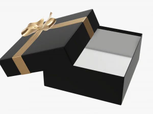 Christmas gifts wrapped 03 3D Model