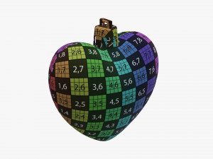 Christmas tree decoration 02 3D Modell