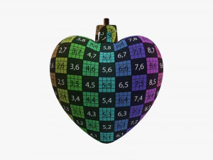 Christbaumschmuck 02 3D Modell