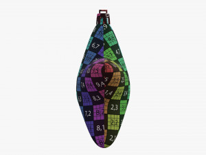 Christmas tree decoration 03 3D मॉडल