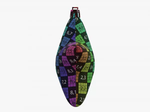 Christbaumschmuck 03 3D Modell