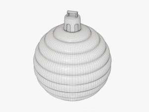 Christmas tree decoration 04 3D Model
