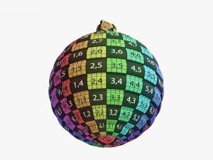 Christmas tree decoration 04 3D Model